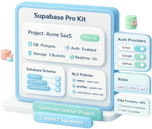 Supabase Pro Kit